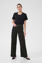 Charger l'image dans la galerie, PANTALON VELOURS CORDÉE JAMBE LARGE KAFFE KAMOLLY PANTS 10510587 190205
