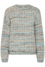 Charger l'image dans la galerie, TRICOT MANCHE LONGUE COL ROND RAYURES FRANSA FRDORA PU1 20617160
