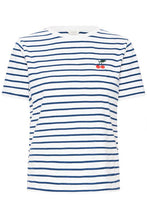 Charger l'image dans la galerie, HAUT T-SHIRT RAYURES BRODERIE CERISE B.YOUNG BYPANDINNA 20818654
