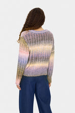 Charger l&#39;image dans la galerie, TRICOT MANCHE LONGUE COL V MULTICOLORES SAINT TROPEZ MIRABELSZ 30514466 1950041
