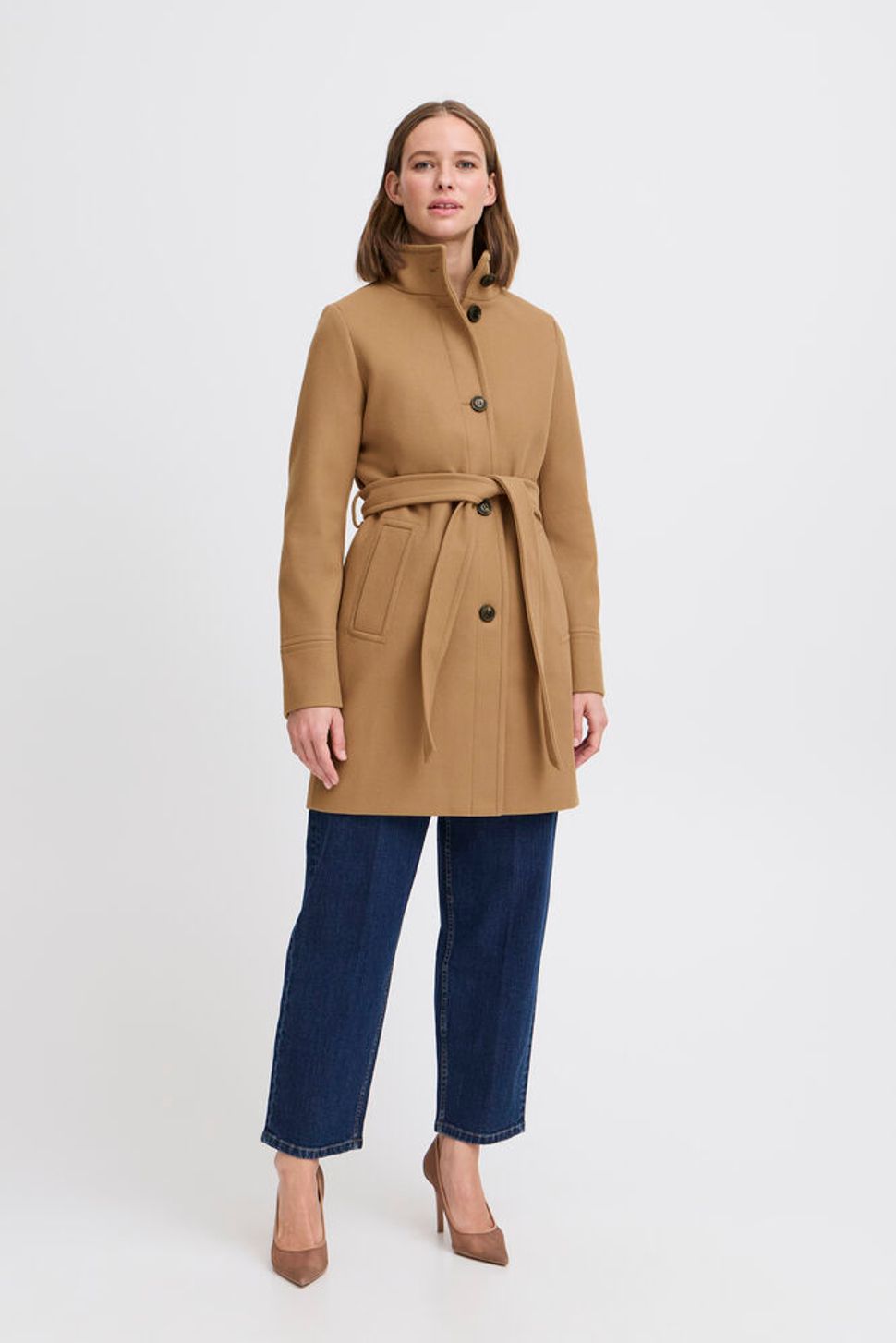 MANTEAU LONG CHIC B.YOUNG BYCILIA CL COAT 20816949 171038