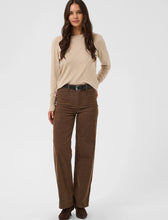 Charger l'image dans la galerie, PANTALON VELOURS CORDÉE JAMBE LARGE KAFFE KABECCA POCKET PANTS 10512371 191116
