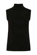 Charger l&#39;image dans la galerie, TRICOT SANS MANCHE COL ROULÉ KAFFE KALIZZA ROLLNECK 10510977
