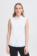 Charger l'image dans la galerie, BLOUSE COL CHEMISIER S/M FERMETURE BOUTONNIERE FRANSA FRZASHIRT 4 20600673

