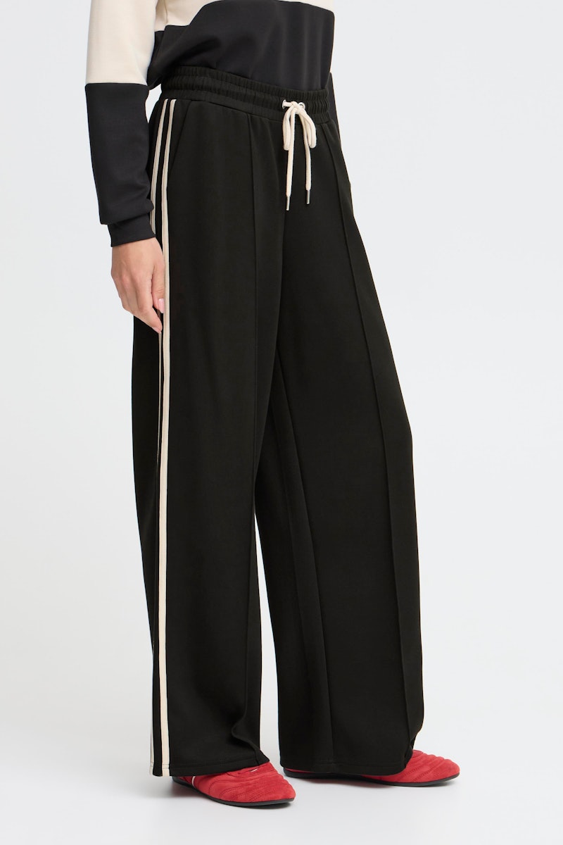 PANTALON LOOK DÉCONTRACTÉ JAMBE LARGE B.YOUNG BYPUSTI CONTRAST PANTS 20818053