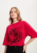 Charger l&#39;image dans la galerie, HAUT T-SHIRT PRINT VELOURS LEZ A LEZ 9041E 016984
