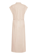 Charger l'image dans la galerie, ROBE CHEMISIER MANCHES CAPES RAYURES SAINT-TROPEZ ELMIKOSZ N. MAXI DRESS 30515130
