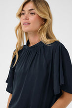 Charger l'image dans la galerie, HAUT BLOUSE MANCHE COURTE COL MONTANT SAINT TROPEZ AILEENSZ FLARED 30514797 193911
