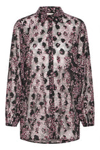 Charger l'image dans la galerie, HAUT BLOUSE MANCHE LONGUE IMPRIMÉ MOTIF JACQUARD FRANSA FRCHAY SH 1 20617273
