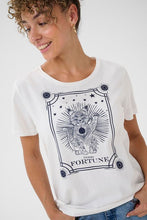Charger l'image dans la galerie, HAUT T-SHIRT PRINT CHAT CREAM CRNIKITA 10614660 108798
