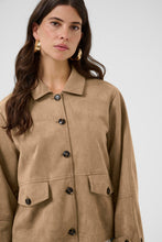 Charger l'image dans la galerie, VESTE SIMILI-SUÈDE CREAM CRCALA MANTEAU
