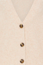 Charger l'image dans la galerie, TRICOT CARDIGAN M/L COL V BOUTONS BYOUNG BYOMEA FRILL CARDIGAN 20818435 1309051
