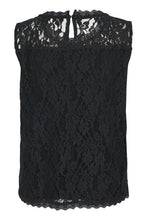 Charger l'image dans la galerie, HAUT CAMISOLE COL ROND DENTELLE CREAM CRKIT LACE TOP 10613240 100120

