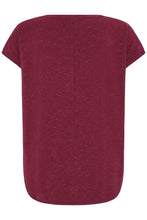 Charger l'image dans la galerie, HAUT T-SHIRT COL ROND LUREX ICHI IHREBEL SS6 20109945 RHODODENDRON 192024
