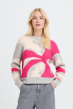 Charger l'image dans la galerie, TRICOT MANCHE LONGUE COL MONTANT BYOMEA ABSTRACT 20818585
