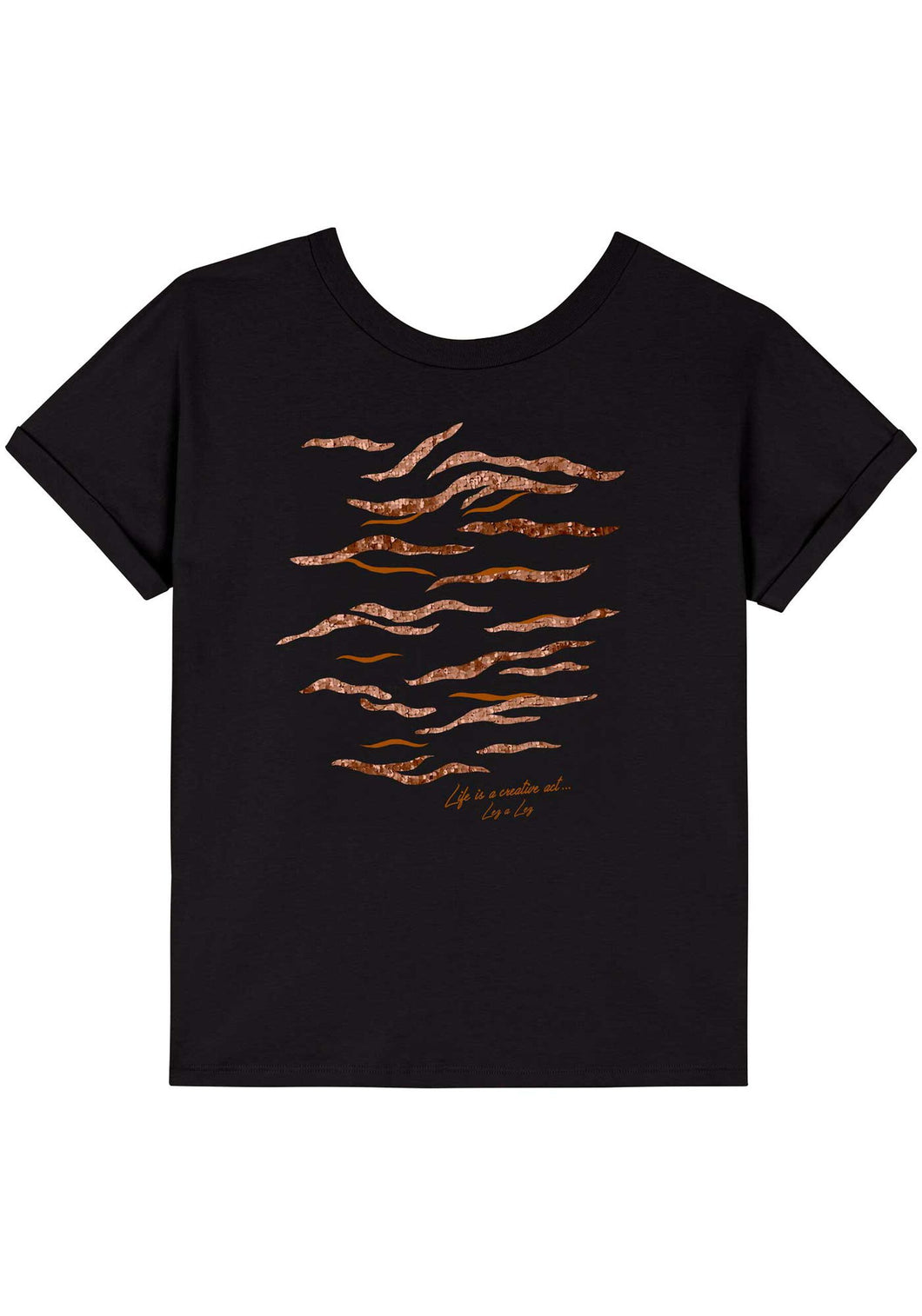 HAUT T-SHIRT PRINT LEZ A LEZ 9222E