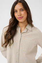 Charger l'image dans la galerie, BLOUSE CHEMISIER MANCHES LONGUES RAYURES SAINT-TROPEZ ELMIKOSZ N. SHIRT 30515127
