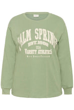 Charger l'image dans la galerie, CHANDAIL COL ROND PALM SPRING MANCHE LONGUE TAILLE PLUS KAFFE CURVE KCSUS SWEATSHIRT 10583906
