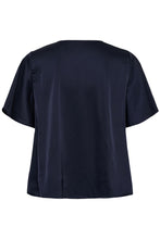 Charger l'image dans la galerie, HAUT BLOUSE COL V MANCHE COUDE SAINT TROPEZ LODISASZ SS BLOUSE 30515493 193924
