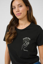 Charger l&#39;image dans la galerie, HAUT T-SHIRT PRINT CREAM CRUMRA 10614116
