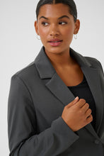 Charger l'image dans la galerie, VESTON KNIT TAILLE PLUS MANCHE LONGUE KAFFE CURVE KCJENNA BLAZER 10582130-190205
