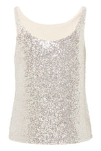 Charger l'image dans la galerie, HAUT CAMISOLE PAILLETTES COL ROND ICHI IHFAUCA TO 20124848
