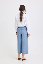 Charger l'image dans la galerie, PANTALON JAMBE LARGE LYOCELL BYOUNG BYKOSMO CROP PANTS 20818783

