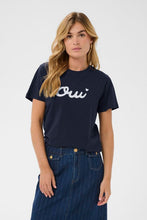 Charger l'image dans la galerie, HAUT T-SHIRT BRODERIE OUI SAINT TROPEZ ODINESZ 30514810
