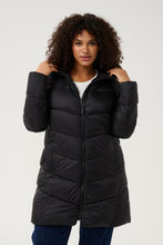 Charger l'image dans la galerie, MANTEAU MANCHE LONGUE MATELASSÉE TAILLE PLUS KAFFE CURVE KCSUSANNA 10582480
