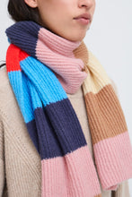 Charger l&#39;image dans la galerie, FOULARD LAINAGE MULTI RAYURES ICHI IAMATIKI SC 20121702
