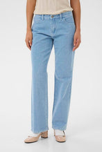 Charger l'image dans la galerie, PANTALON VELOURS CORDÉE JAMBE DROITE CREAM CRRAFAEL CORDUROY PANT 10614539
