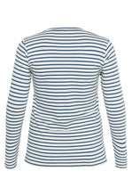 Charger l'image dans la galerie, HAUT RAYURES COL ROND MANCHE LONGUE TAILLE PLUS KAFFE CURVE KCLIA 10580179 108413
