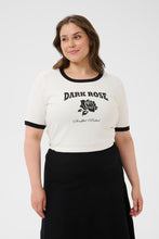 Charger l'image dans la galerie, HAUT T-SHIRT IMPRIMÉ AU DEVANT KAFFE CURVE KCOLIVIE 10583887
