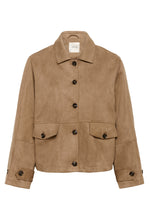 Charger l'image dans la galerie, VESTE SIMILI-SUÈDE CREAM CRCALA MANTEAU
