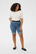 Charger l'image dans la galerie, BERMUDA DE JEAN TAILLE PLUS KAFFE CURVE KCVILANA DENIM SHORTS 10584086
