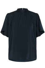 Charger l'image dans la galerie, HAUT BLOUSE MANCHE COURTE COL MONTANT SAINT TROPEZ AILEENSZ FLARED 30514797 193911
