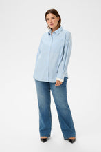 Charger l'image dans la galerie, BLOUSE À RAYURES MANCHE LONGUE TAILLE PLUS KAFFE CURVE KCLENIA 10583924
