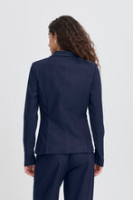 Charger l&#39;image dans la galerie, VESTON KNIT MANCHE LONGUE ICHI IHKATE DENIM BL 20122944
