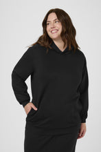 Charger l'image dans la galerie, CHANDAIL CAPUCHON MANCHE LONGUE TAILLE PLUS KAFFE CURVE KCANNITA SWEATSHIRT 10583824
