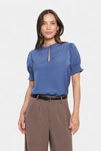 Charger l'image dans la galerie, HAUT BLOUSE MANCHE COURTE BOUFFANTE SAINT TROPEZ NUNNISZ SHIRT 30512493 193812
