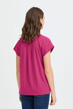 Charger l'image dans la galerie, HAUT BLOUSE DEVANT POLYESTER CHIFFON DOS JERSEY FRANSA FRZAWOV 2 20603737 182336
