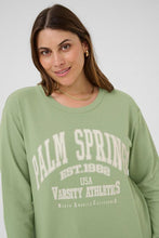 Charger l'image dans la galerie, CHANDAIL COL ROND PALM SPRING MANCHE LONGUE TAILLE PLUS KAFFE CURVE KCSUS SWEATSHIRT 10583906
