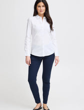Charger l&#39;image dans la galerie, BLOUSE COL CHEMISIER M/L FERMETURE BOUTONNIERE FRANSA FRZASHIRT 1 20600181
