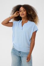 Charger l'image dans la galerie, TRICOT DEBARDEUR COL POLO MANCHE TOMBANTE CREAM CRDELA SLIPOVER 10614656 1441151
