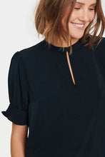 Charger l'image dans la galerie, HAUT BLOUSE MANCHE COURTE BOUFFANTE SAINT TROPEZ NUNNISZ SHIRT 30512493 193911
