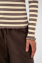 Charger l'image dans la galerie, HAUT JERSEY M/L COL ROND RAYURES SAINT TROPEZ OLALIASZ LS STRIPED
