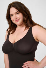 Charger l'image dans la galerie, HAUT CAMISOLE RIBS TAILLE PLUS KAFFE CURVE KACAROL SHAPEWEAR 10580900
