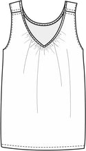 Charger l'image dans la galerie, HAUT CAMISOLE COL V IMPRIMÉ FRANSA FRAMY TOP 2 20618108 900008521
