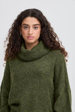 Charger l&#39;image dans la galerie, TRICOT MANCHE LONGUE GROS COL BAVEUX ICHI IHKAMARA RN2 20121996 190419
