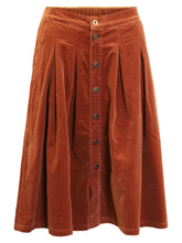 Charger l'image dans la galerie, JUPE MIDI AVEC BOUTONS CORDUROY JENSEN 50001-18626
